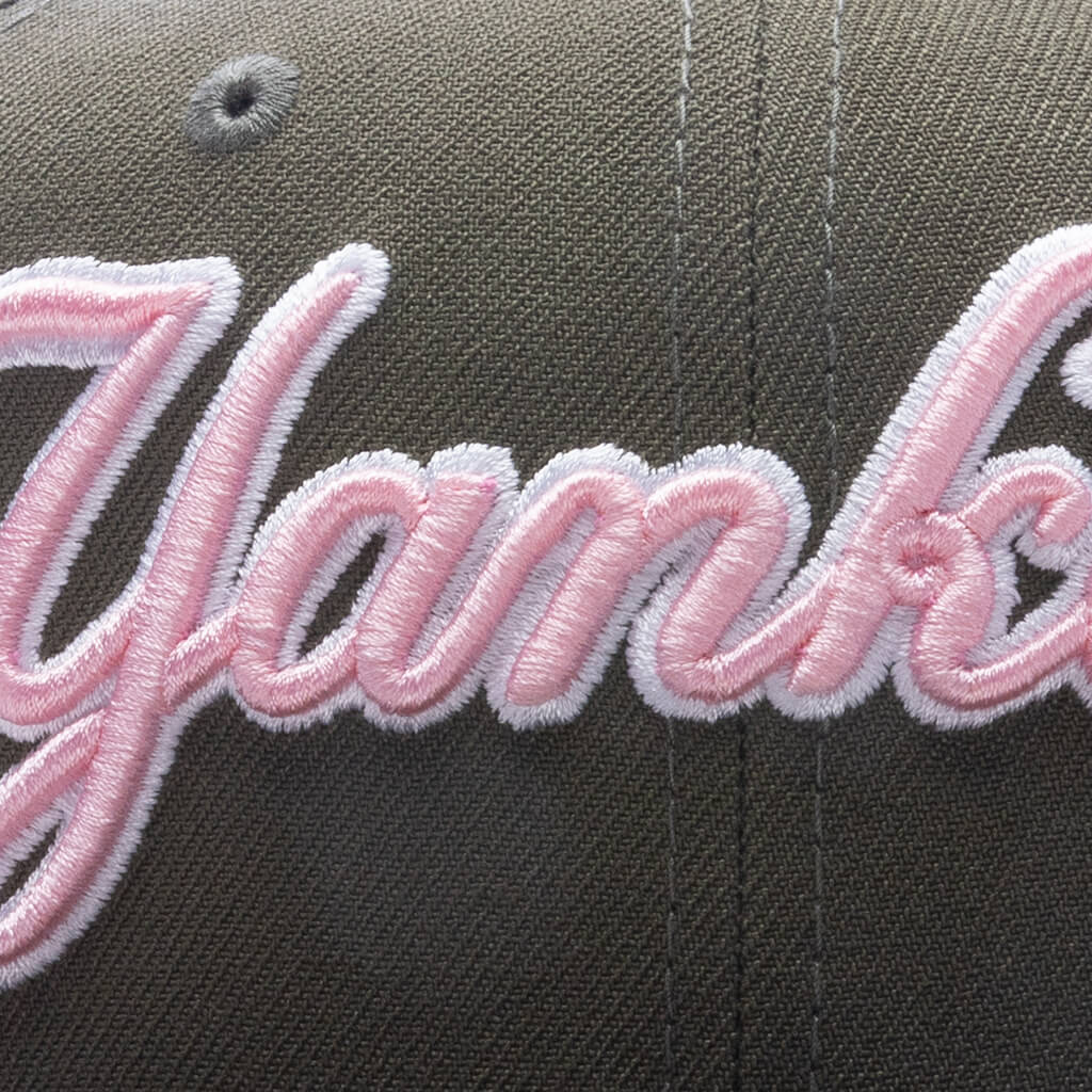 59FIFTY Fitted NY Yankees 50th Anniversary - Olive/Walnut