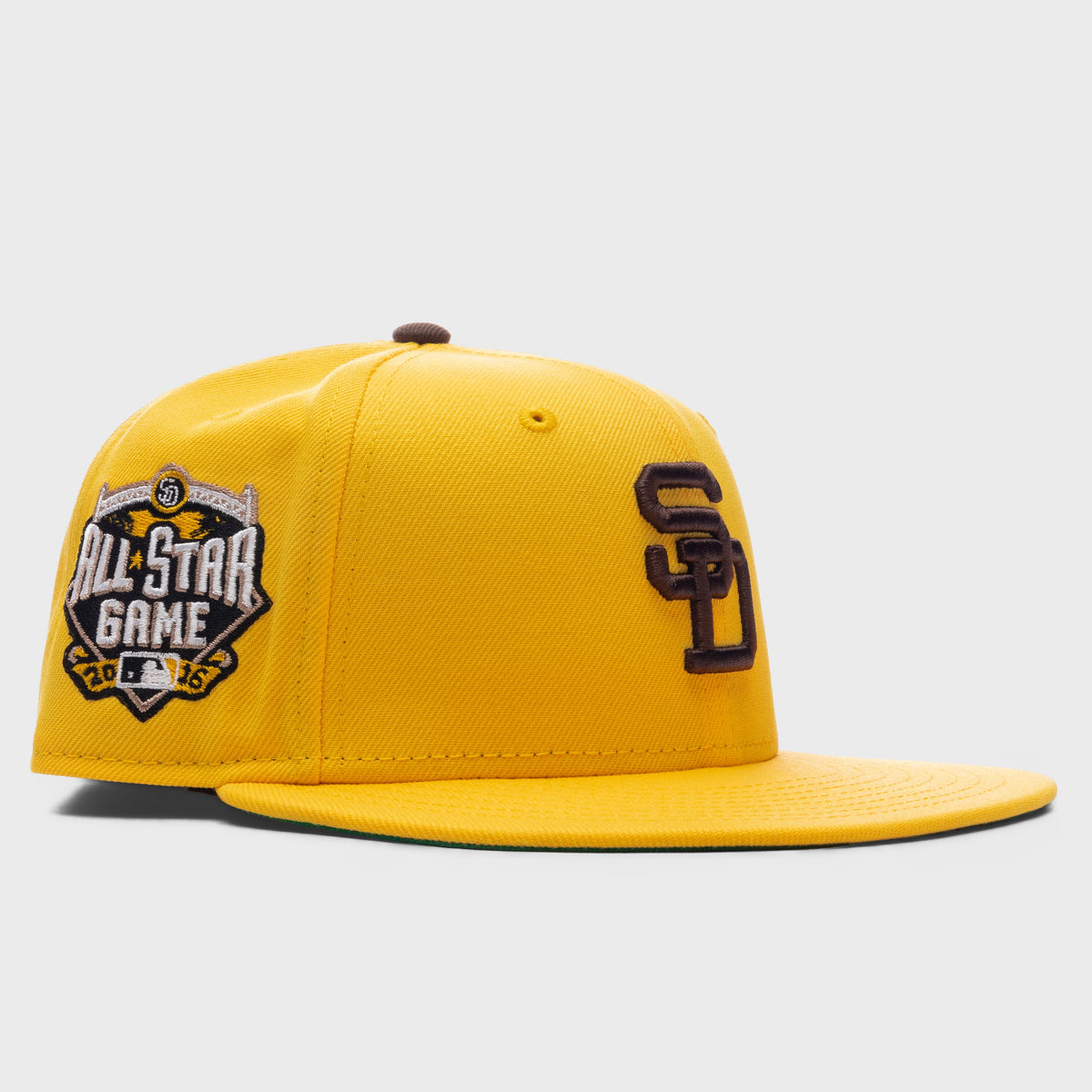 59FIFTY Fitted SD Padres Cooperstown - Canary Yellow/Twill Green