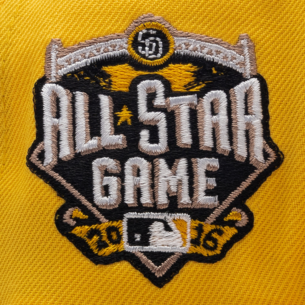 59FIFTY Fitted SD Padres Cooperstown - Canary Yellow/Twill Green