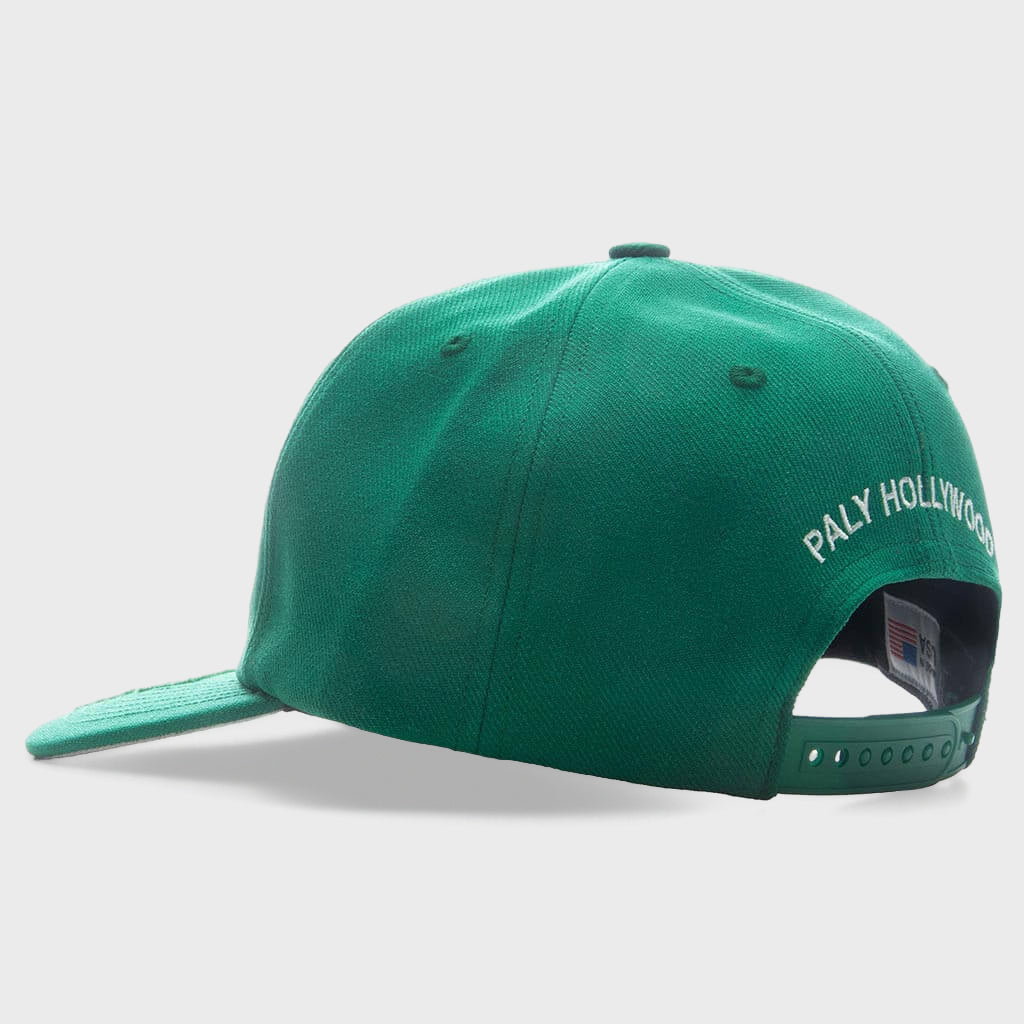 5 Panel Twill "P" Hat - Green