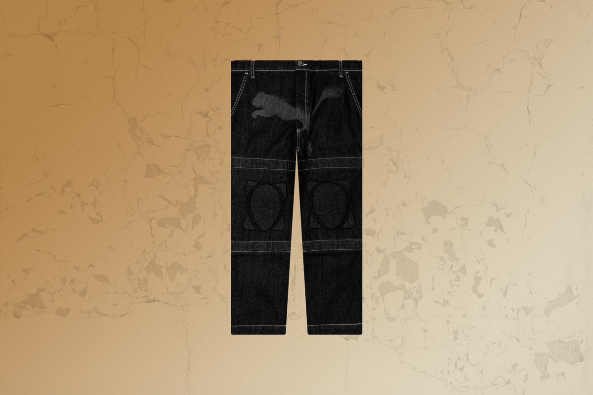 Knee Pad Pants - Black