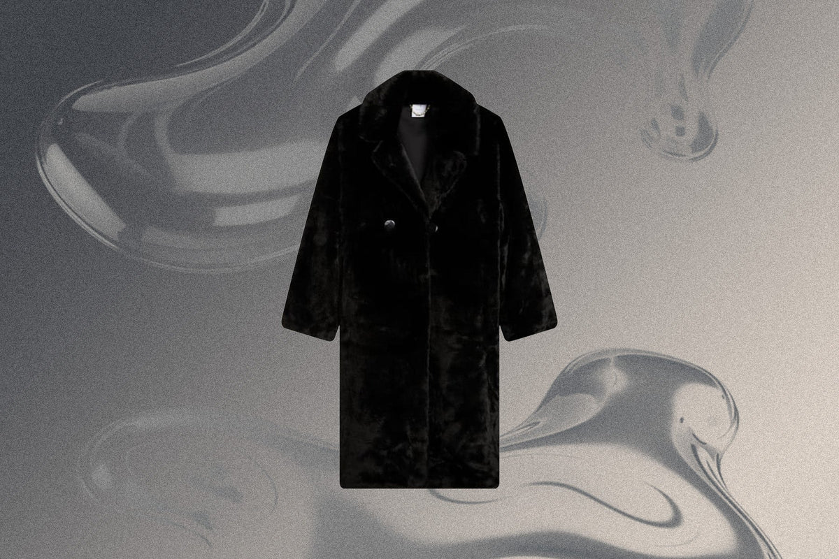 Flacko Fur Coat - Black