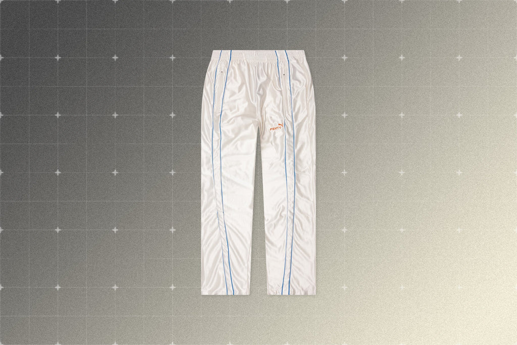 T7 Piping Track Pants - Warm White