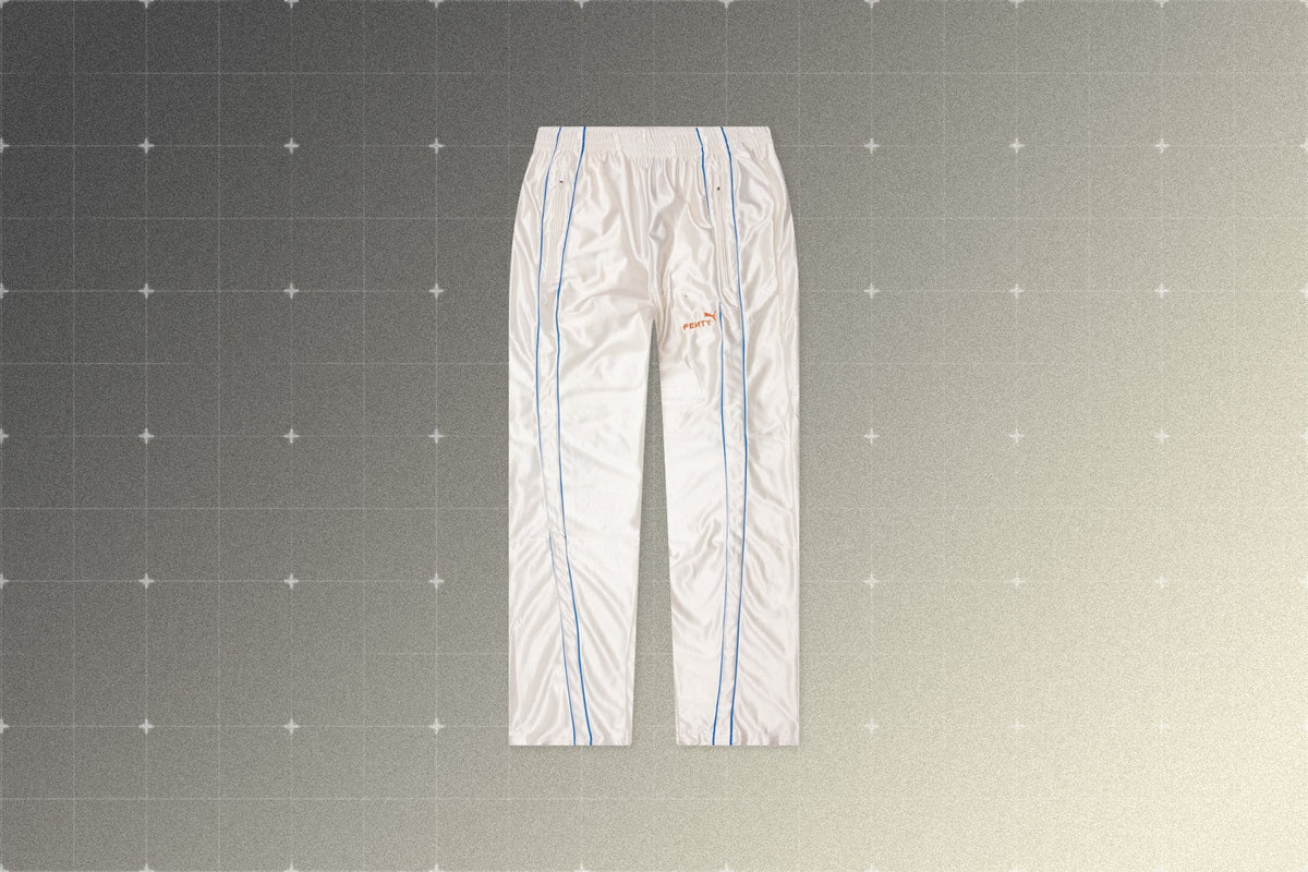 T7 Piping Track Pants - Warm White