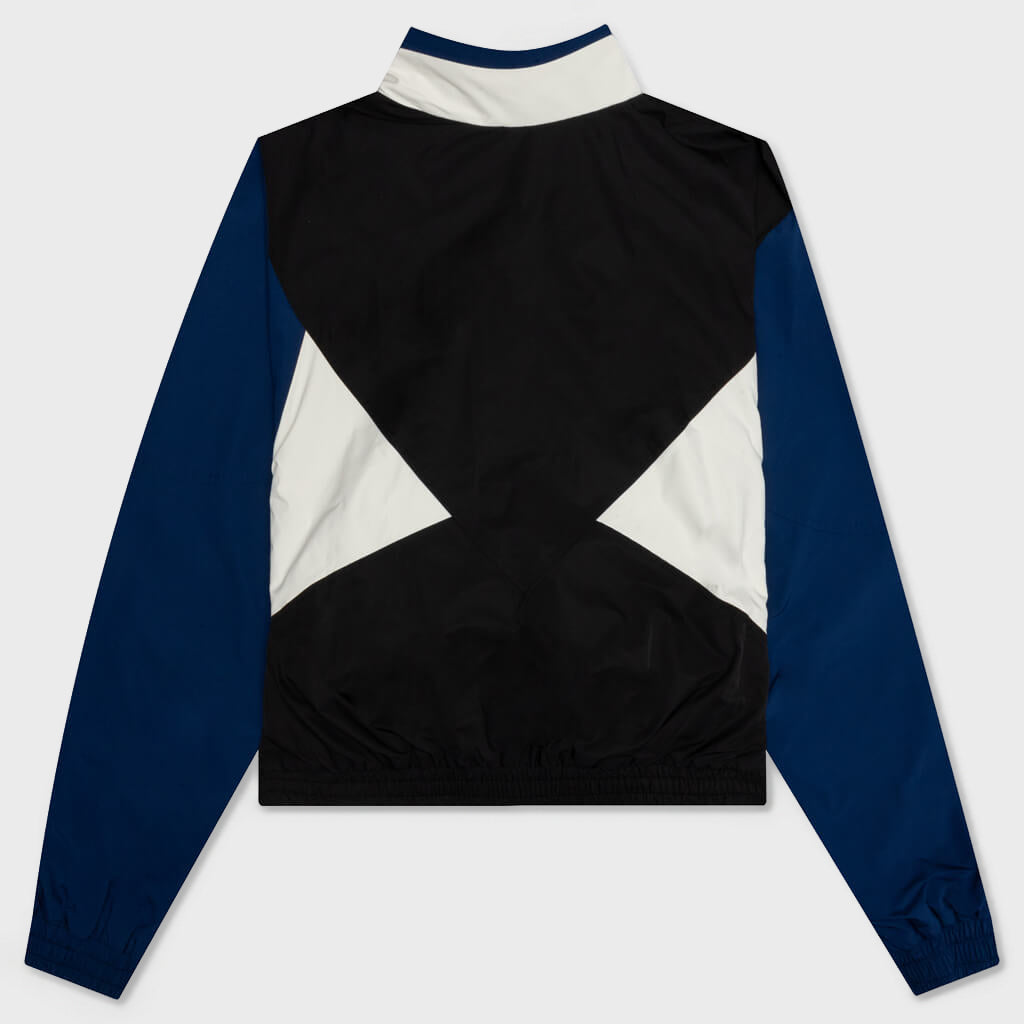Color Blocked Track Jacket - Black/Slate