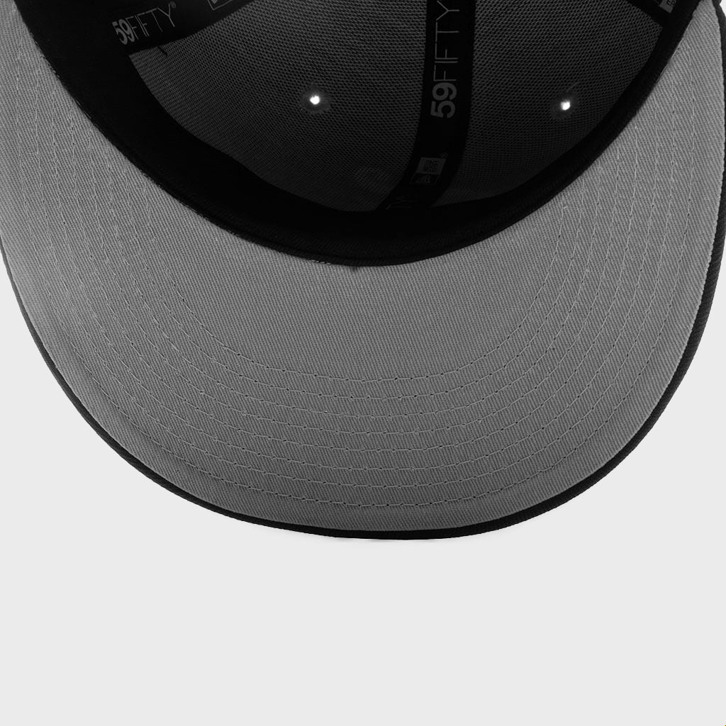 AZ 5950 Fitted - Black/Maroon