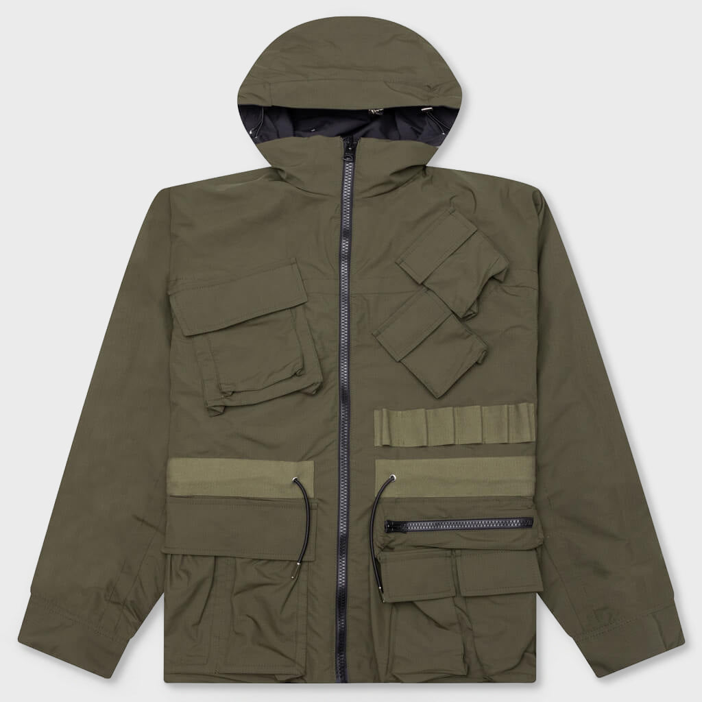 Matte Taffeta Reversible Blouson - Black