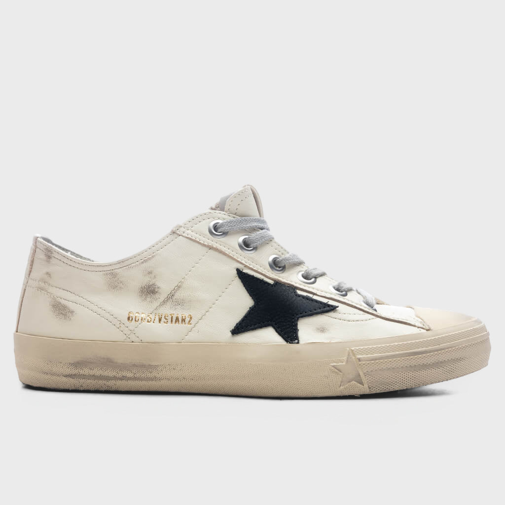 V-Star 2 Nappa Nabuk Star - Dirty White/Black