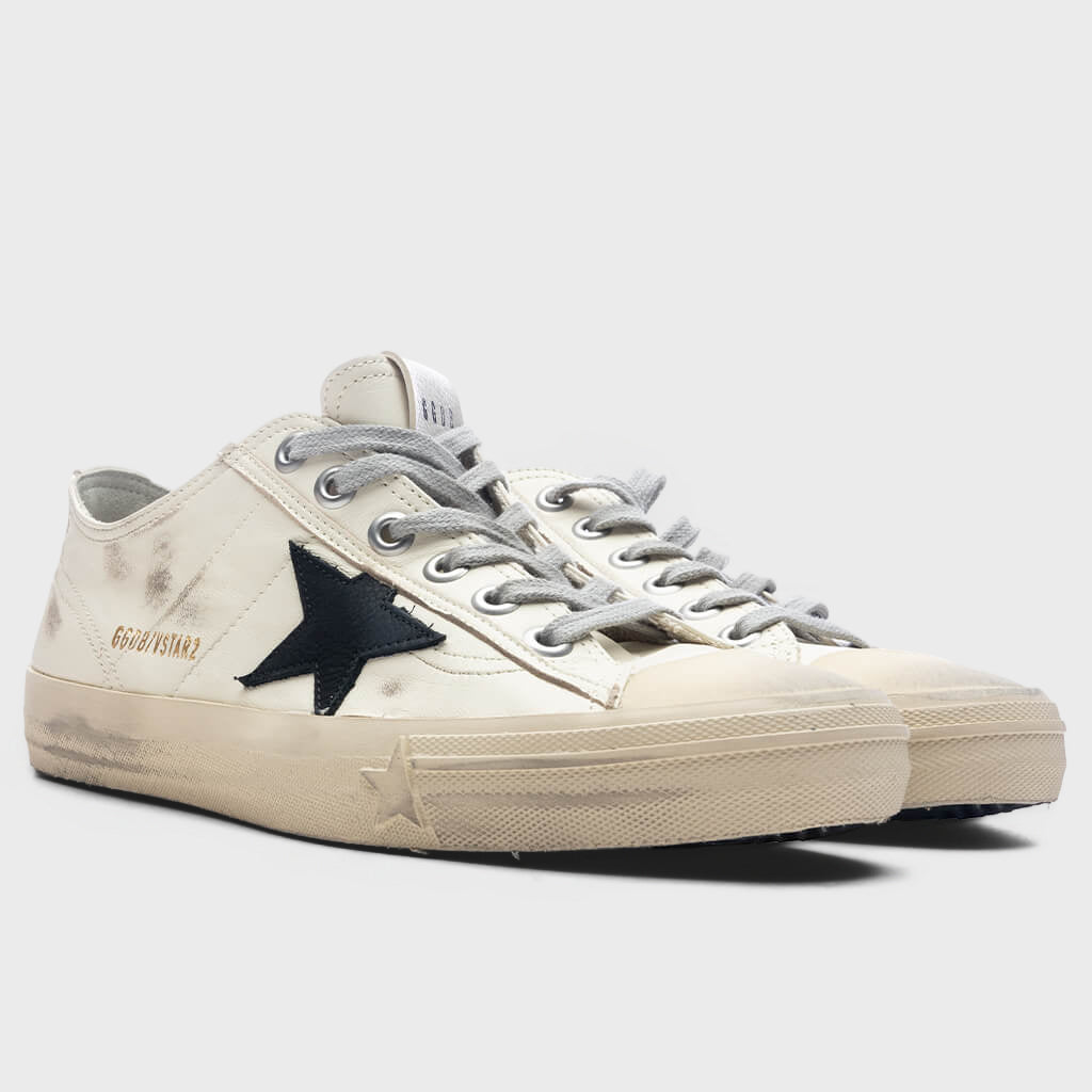 V-Star 2 Nappa Nabuk Star - Dirty White/Black