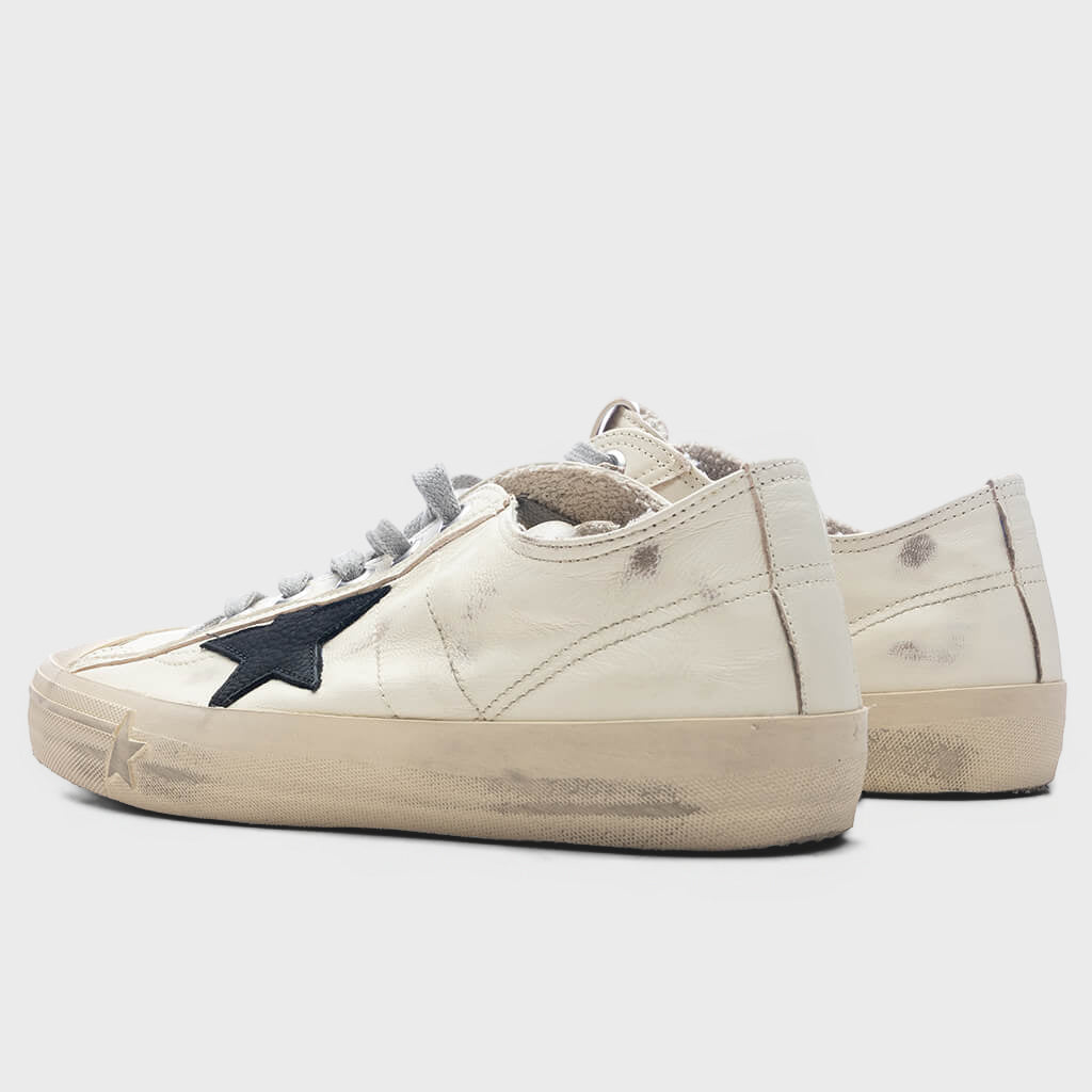 V-Star 2 Nappa Nabuk Star - Dirty White/Black