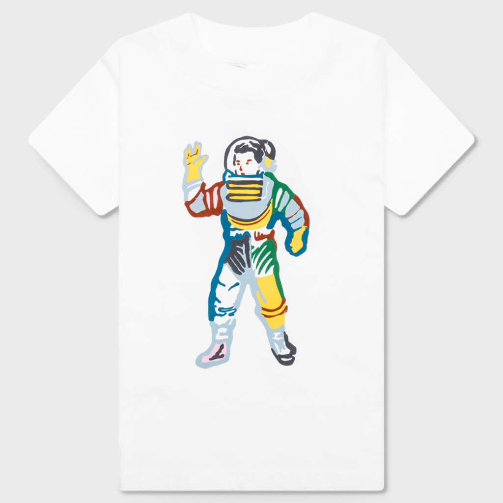 Kids BB Astro S/S Knit - White