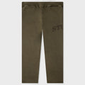 Faded Graphic Fleece Pant - Olive