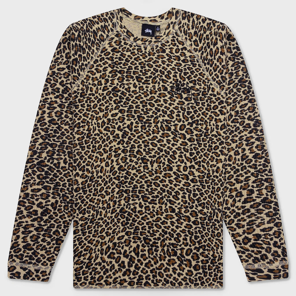 Raglan Thermal Basic Stock - Leopard