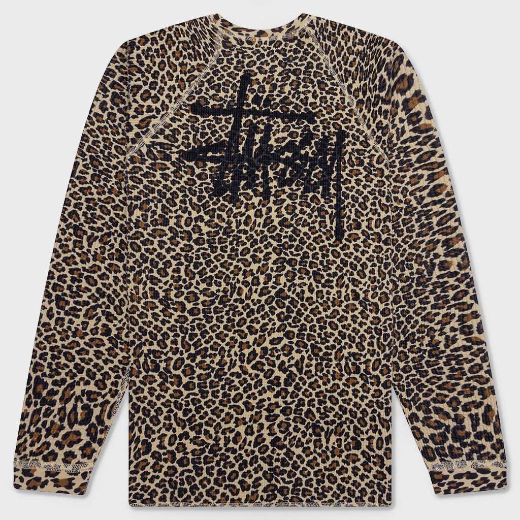 Raglan Thermal Basic Stock - Leopard