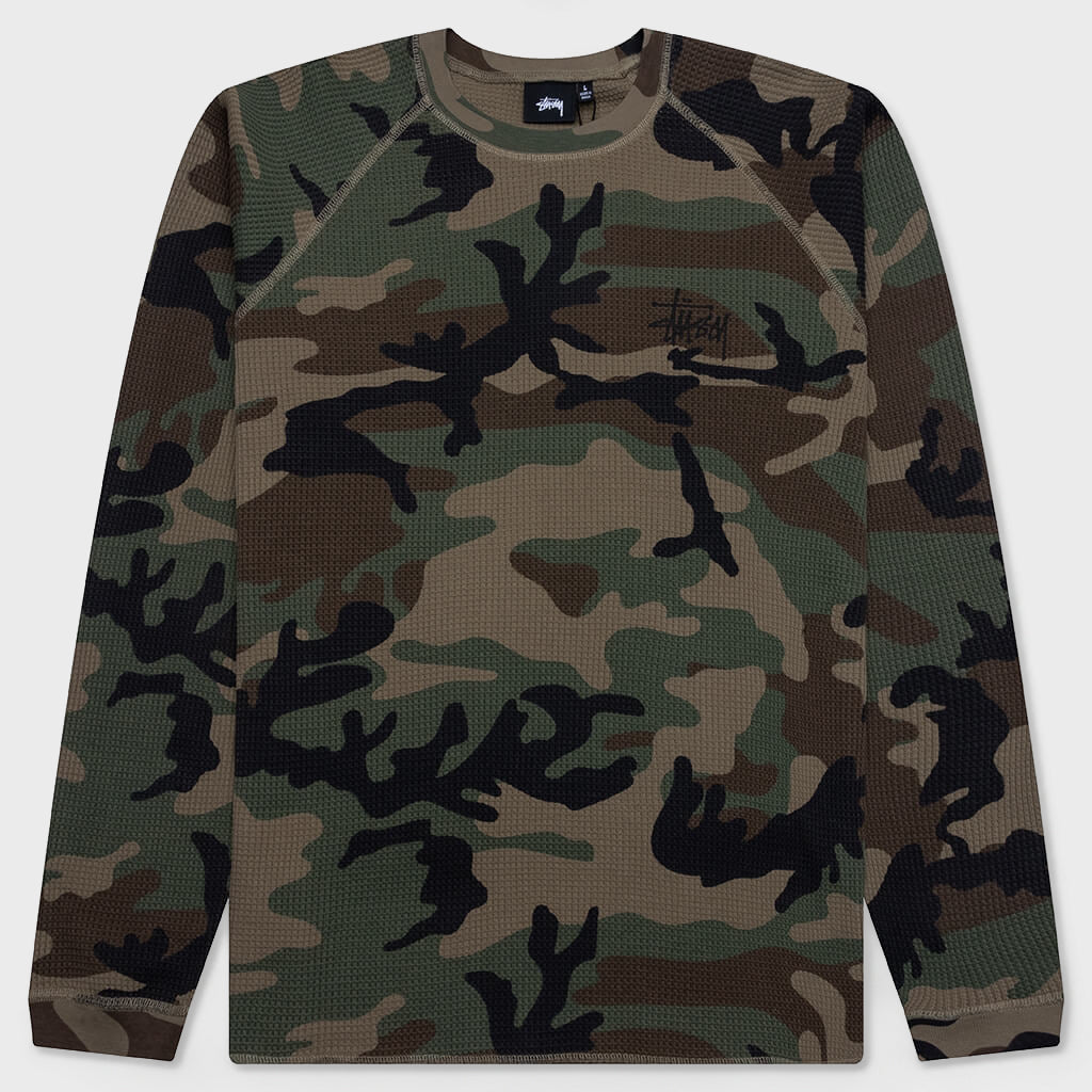 Raglan Thermal Basic Stock - Woodland Camo
