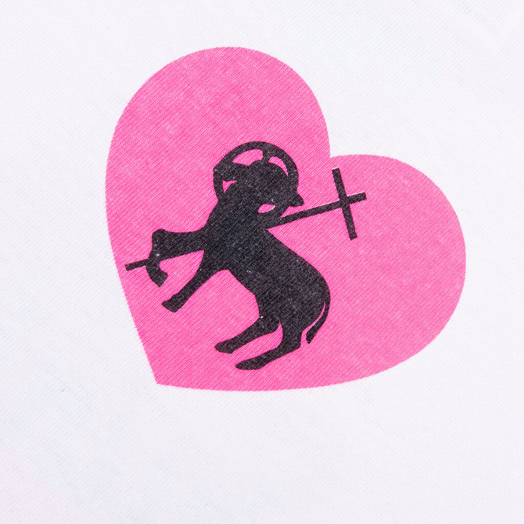 Heart Saint S/S Tee - White