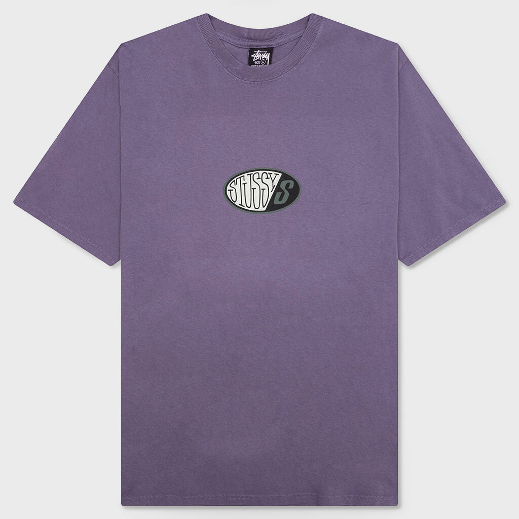Pitstop Pigment Dyed Tee - Grape
