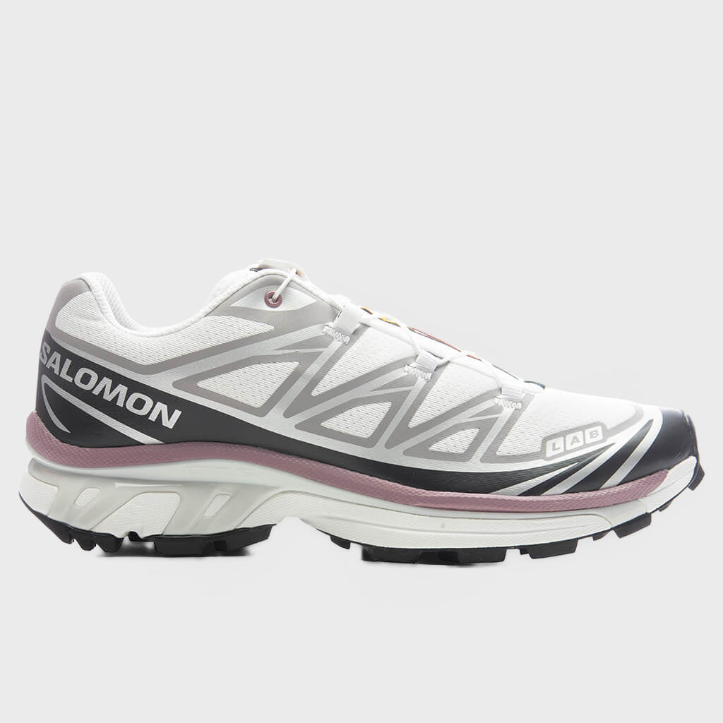 XT-6 - White/Black/Dusky Orchid