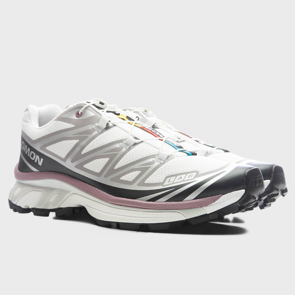 XT-6 - White/Black/Dusky Orchid