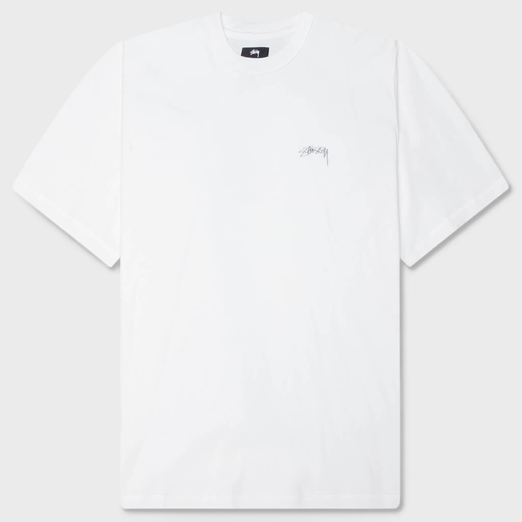 Lazy S/S Tee - White
