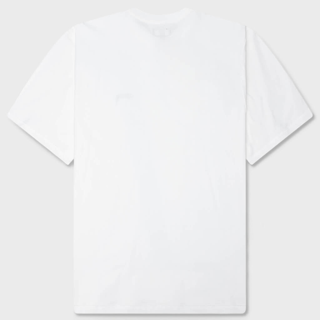 Lazy S/S Tee - White