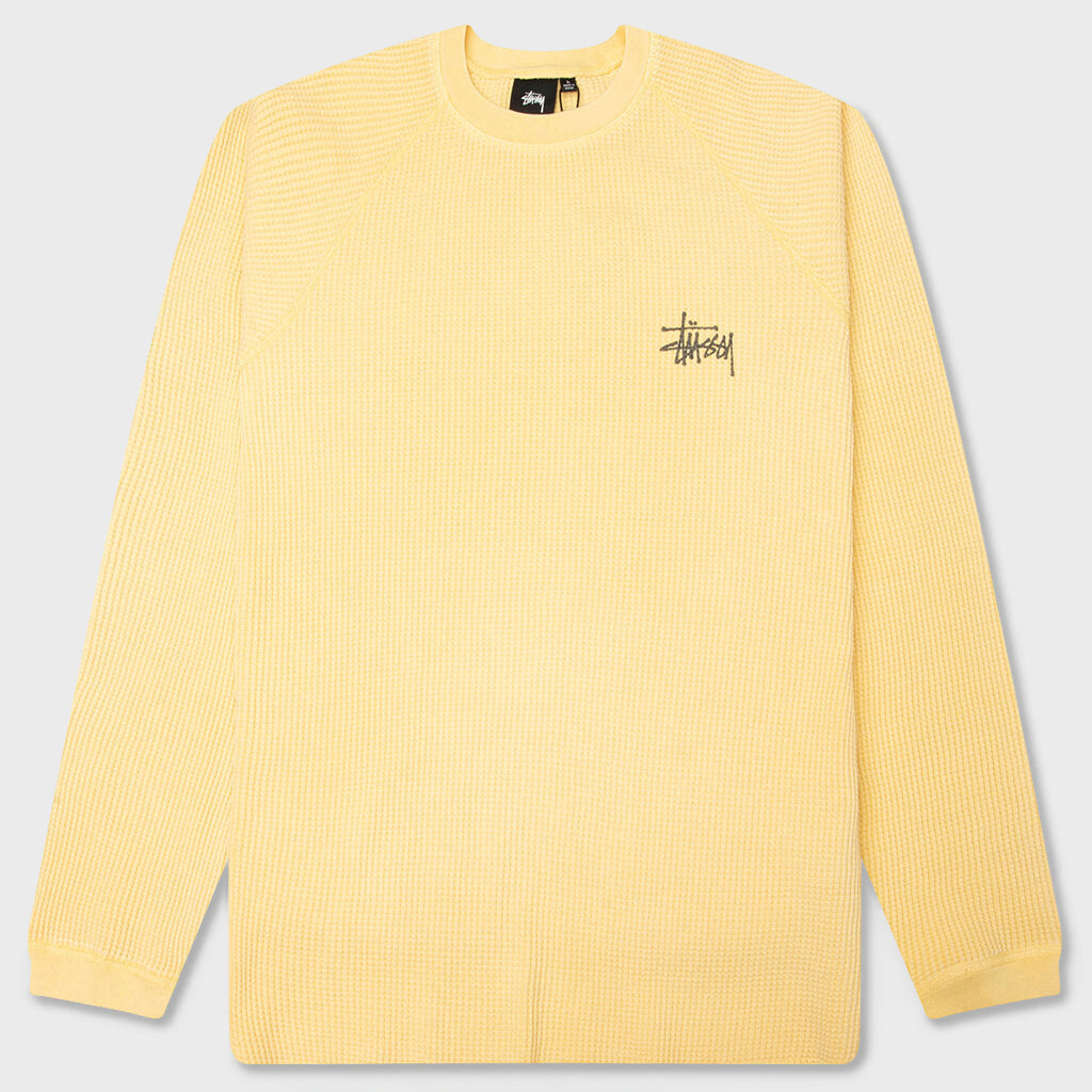 Raglan Thermal Basic Stock - Pale Yellow