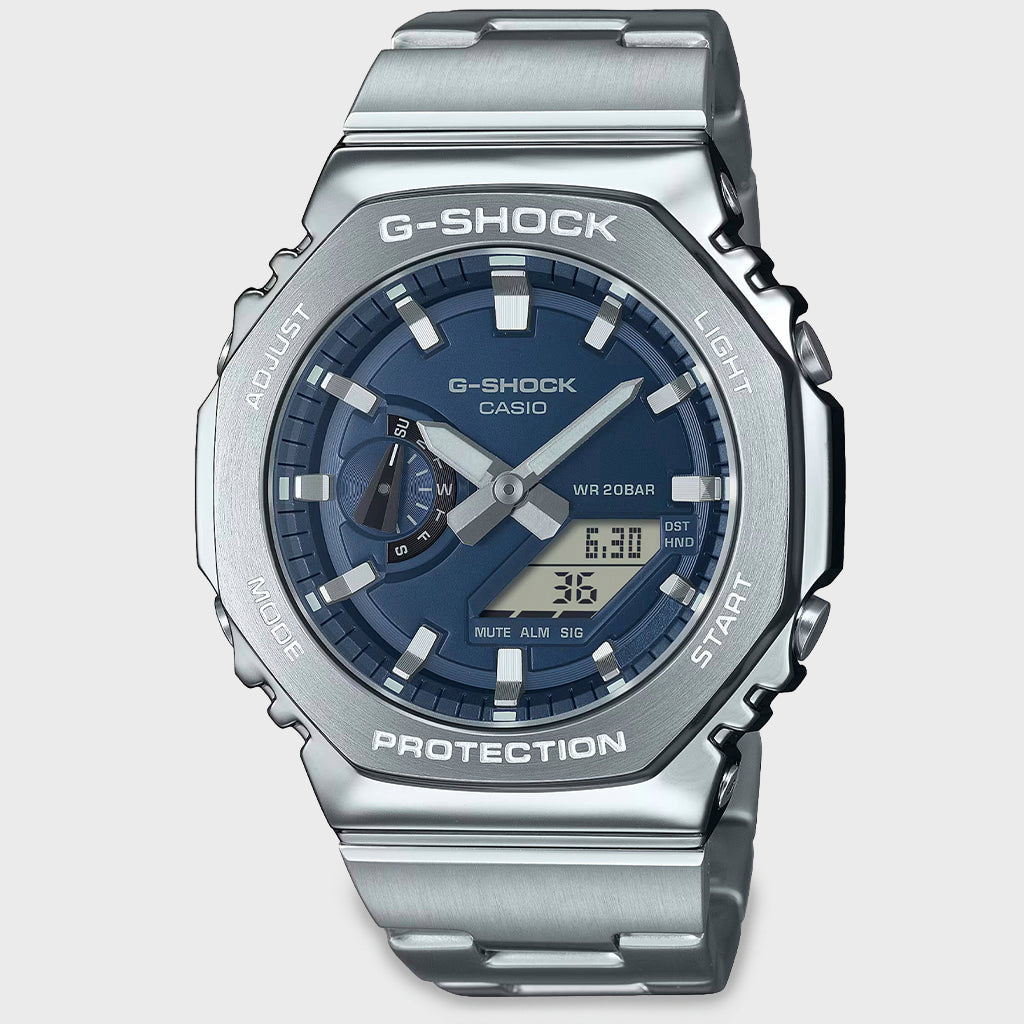 GM2110D-2B - Silver/Navy Blue