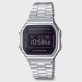A168WEM-1VT - Vintage Silver/Black Metal