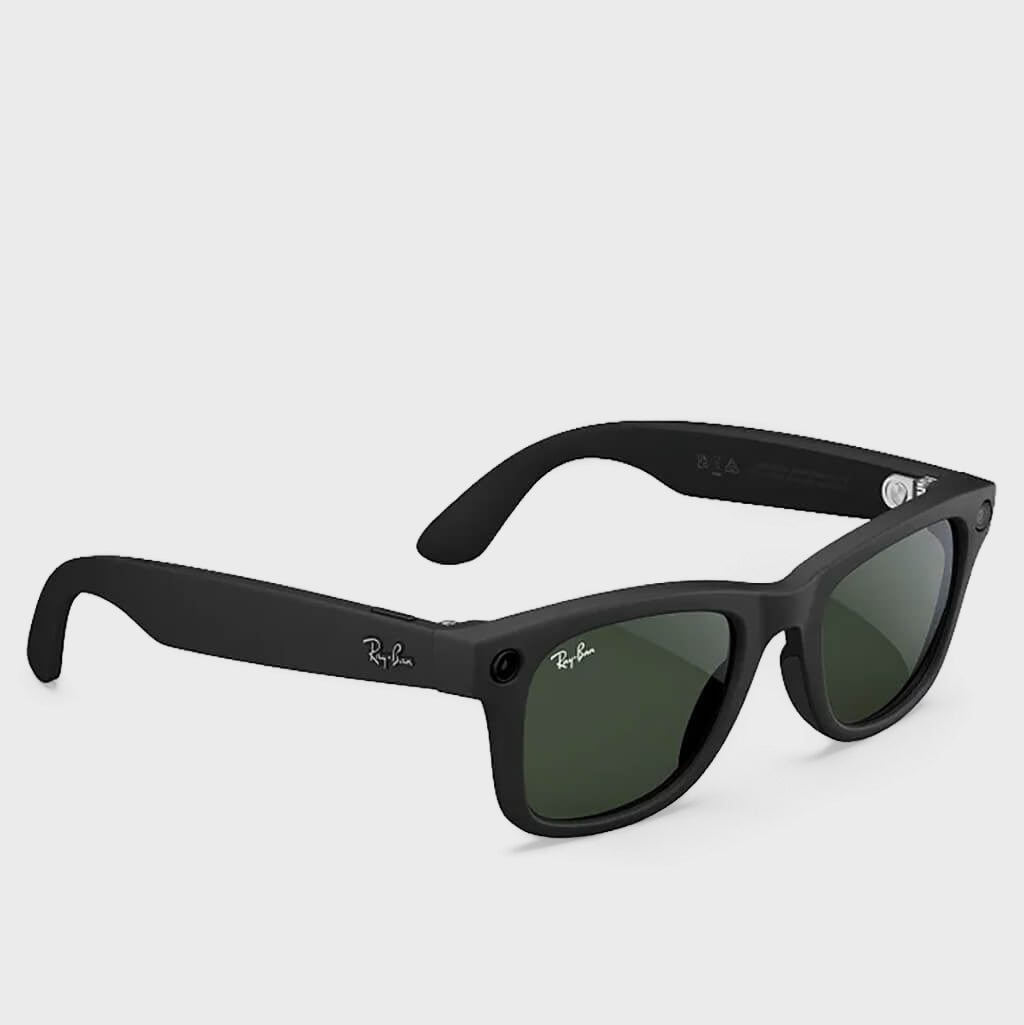 Meta Wayfarer (Large) - Matte Black/Transitions Graphite Green