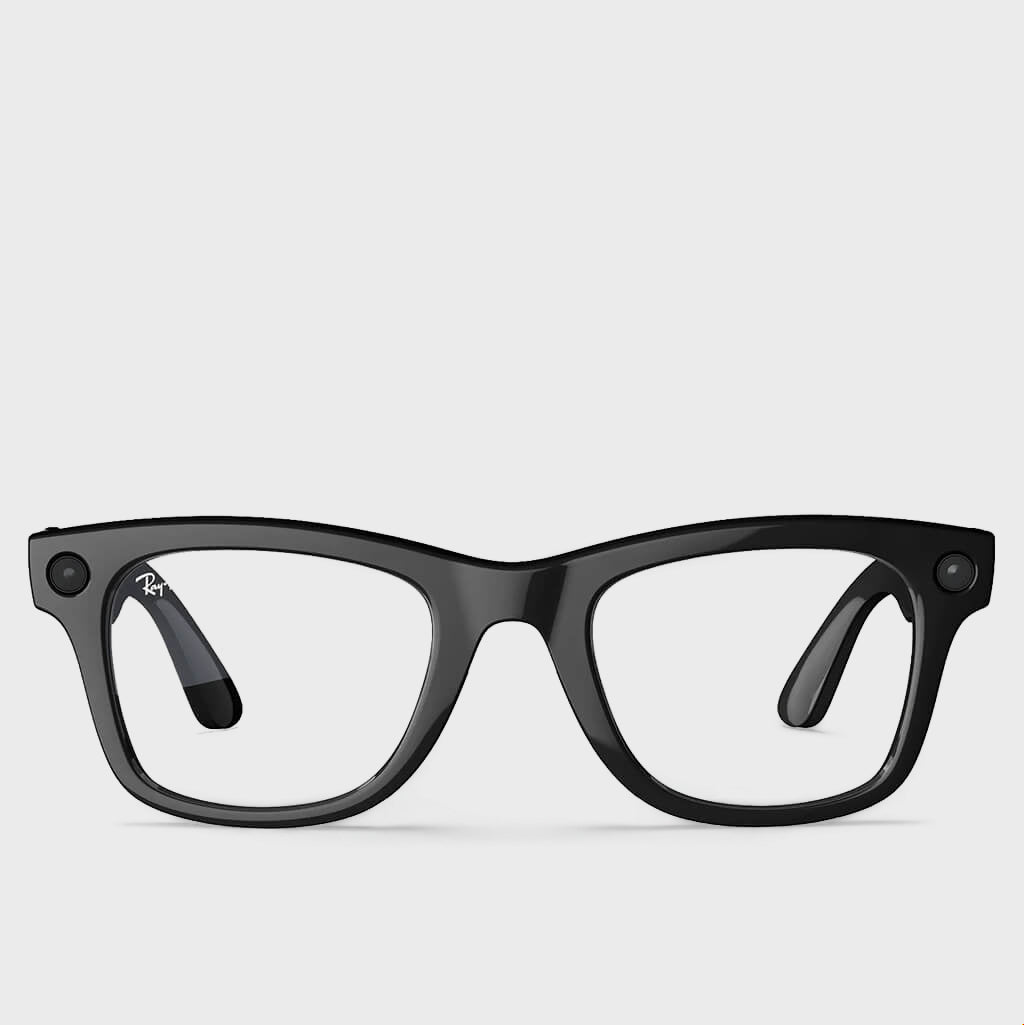 Meta Wayfarer - Matte Black/Transitions Graphite Green