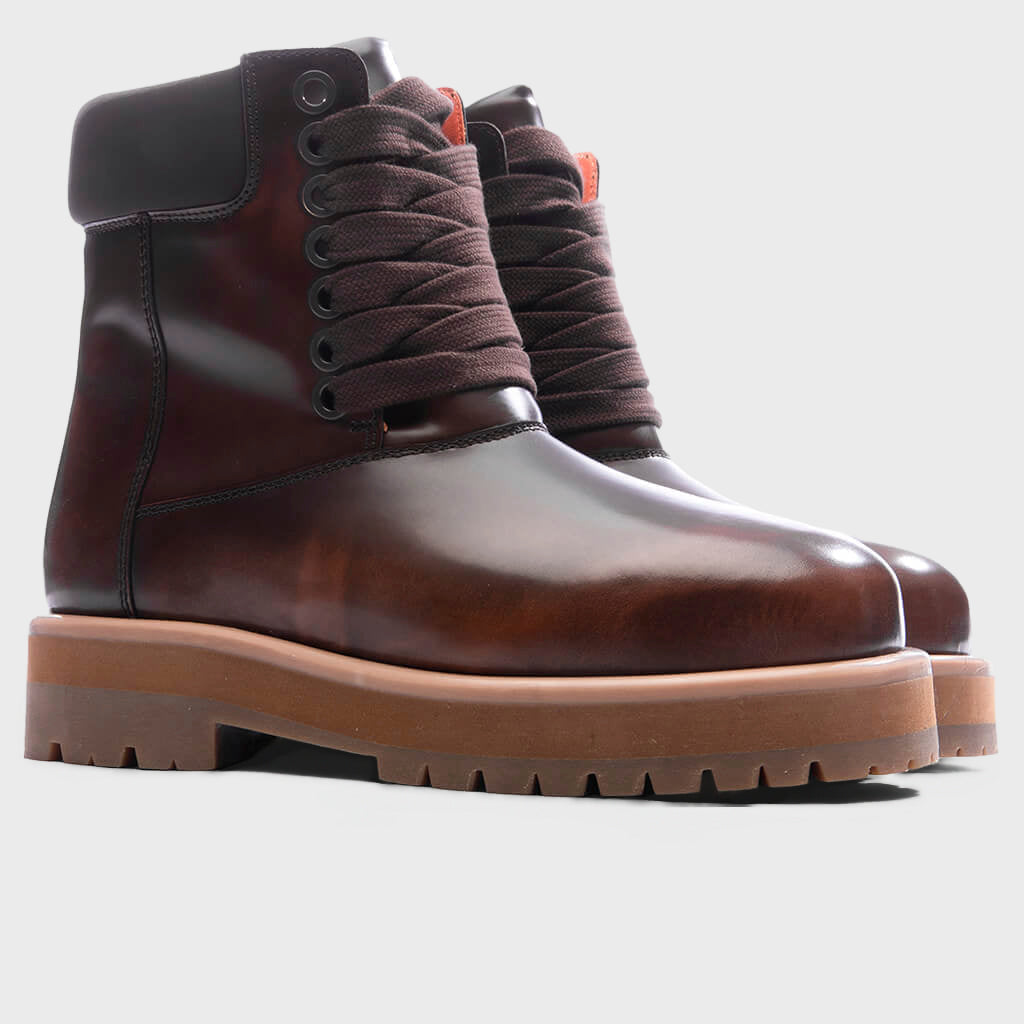 Strada G Brushed Boot - Brown