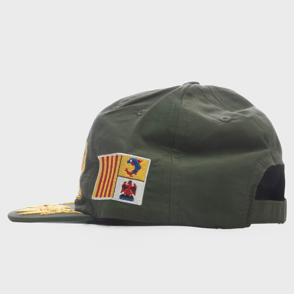 Rhude French Riviera Hat - Green/Gold