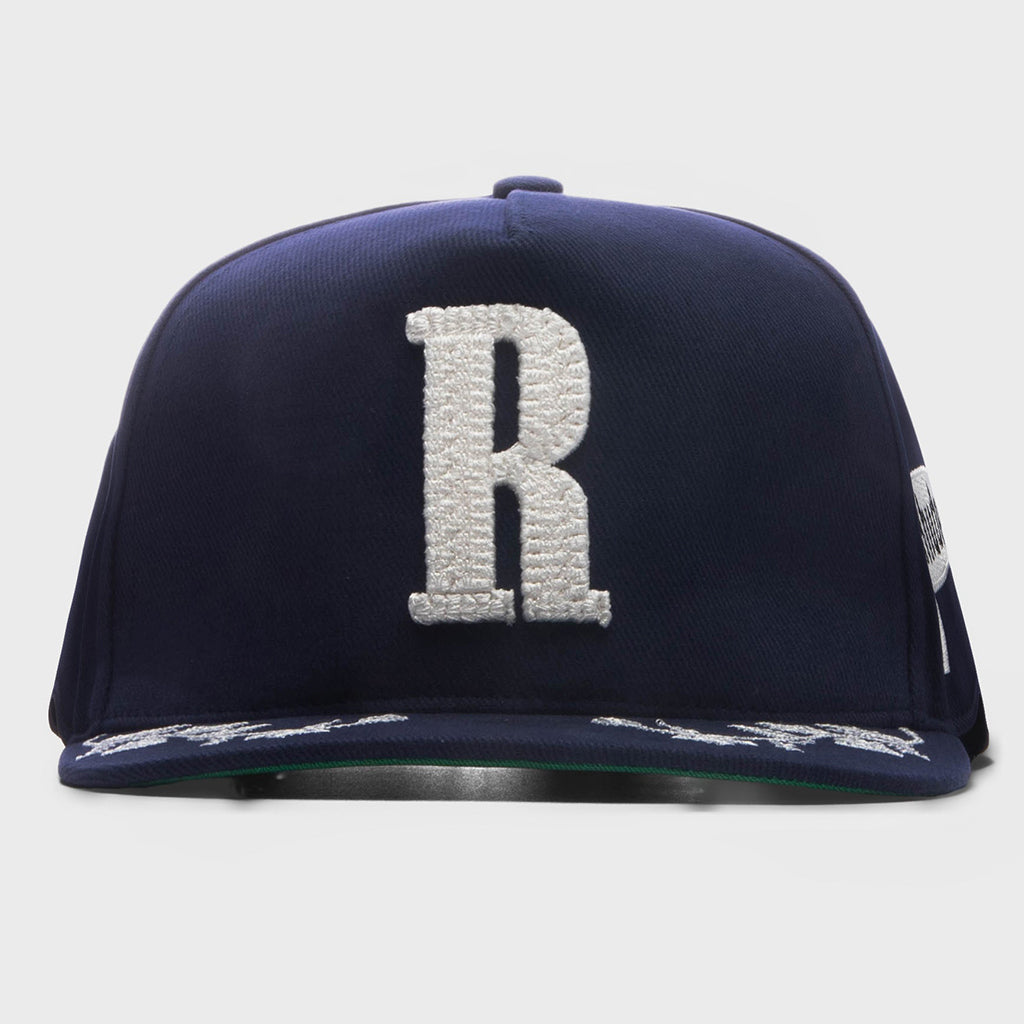 Grapevine R-Crown Fitted Hat - Navy/White