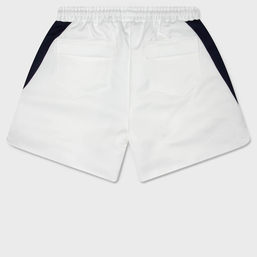 Logo Lightning Shorts - White/Navy