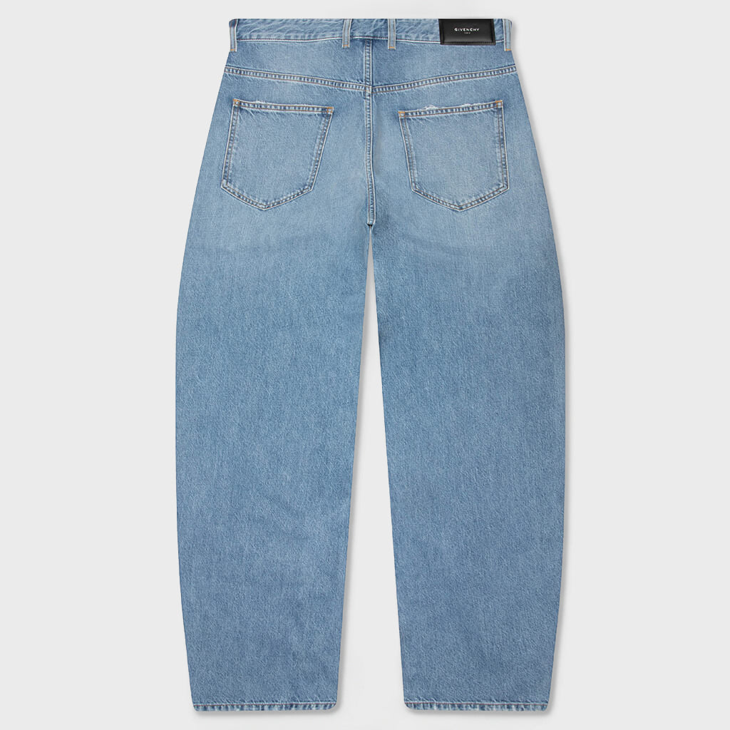 Couture Seam Jeans - Light Blue