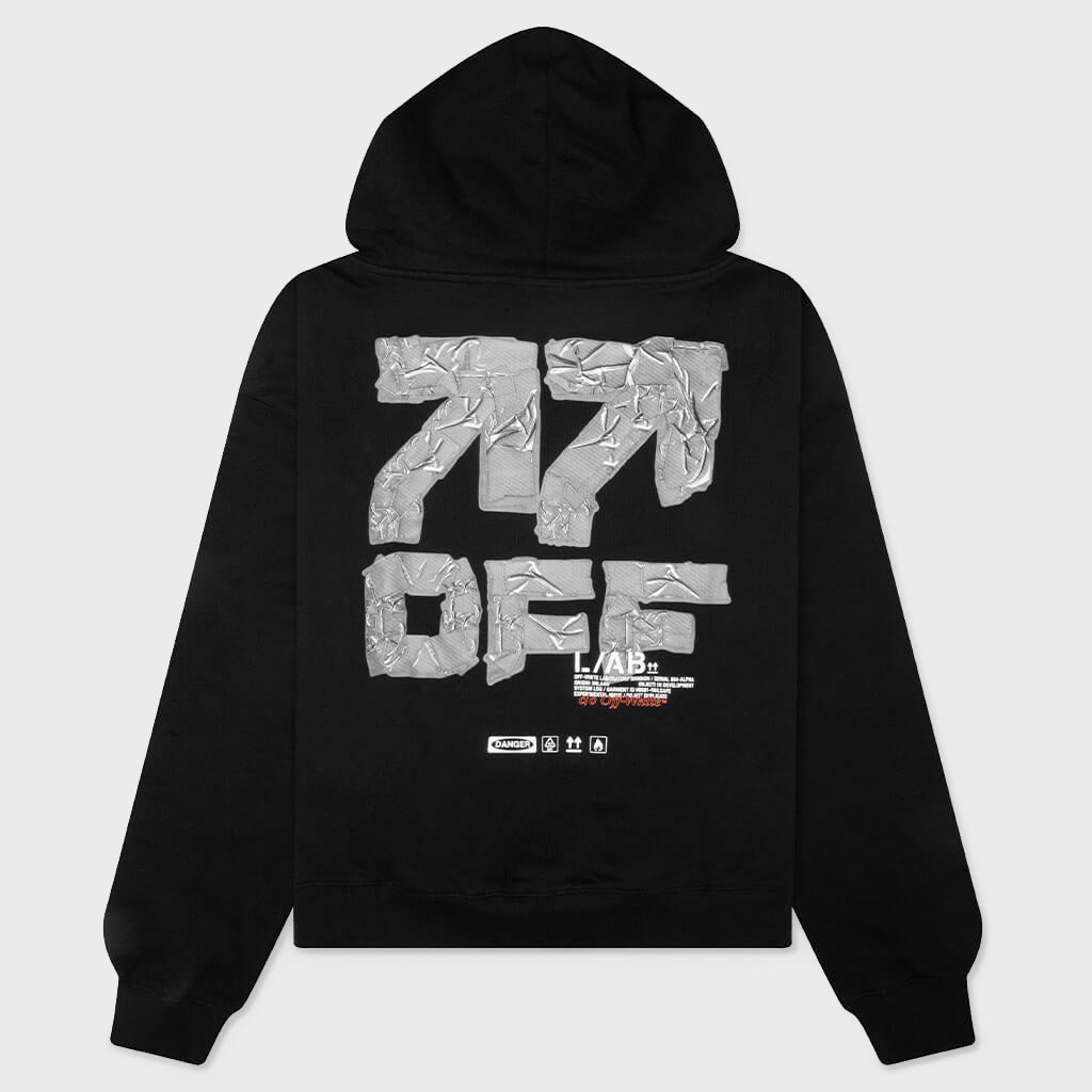 Off Active Tape Hoodie - Black