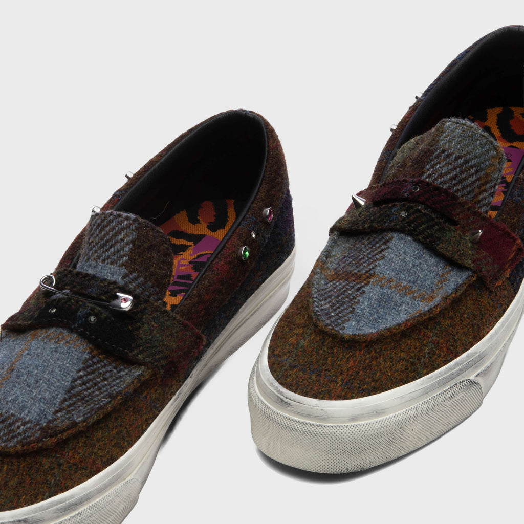 Premium LX 53 Harris Tweed Loafer - Tweed Brown