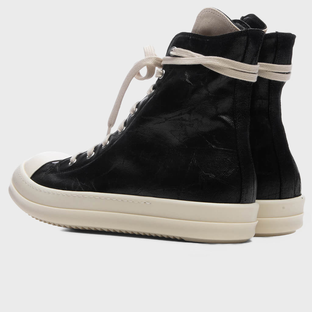Denim Sneaks - Black/Milk