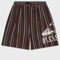 Teleport Wide Shorts - Brown