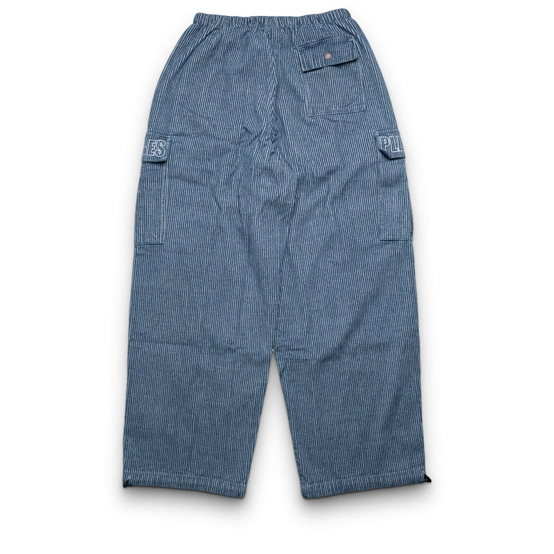 Pleasures Visitor Cargo Pants - Indigo Cord