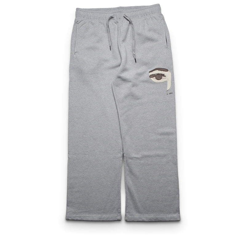 KidSuper Face Sweatpants - Stone Grey