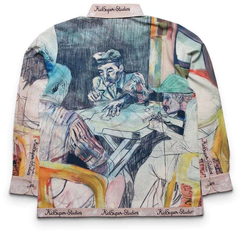 KidSuper Dominos Button Up - Multi