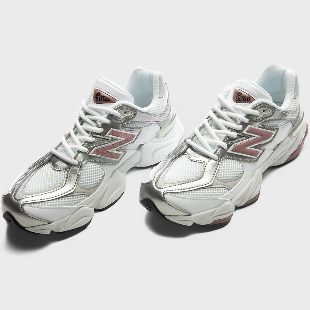 9060 Lace (GS) - White/Rosewood