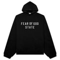 90's Fleece Hoodie - Jet Black