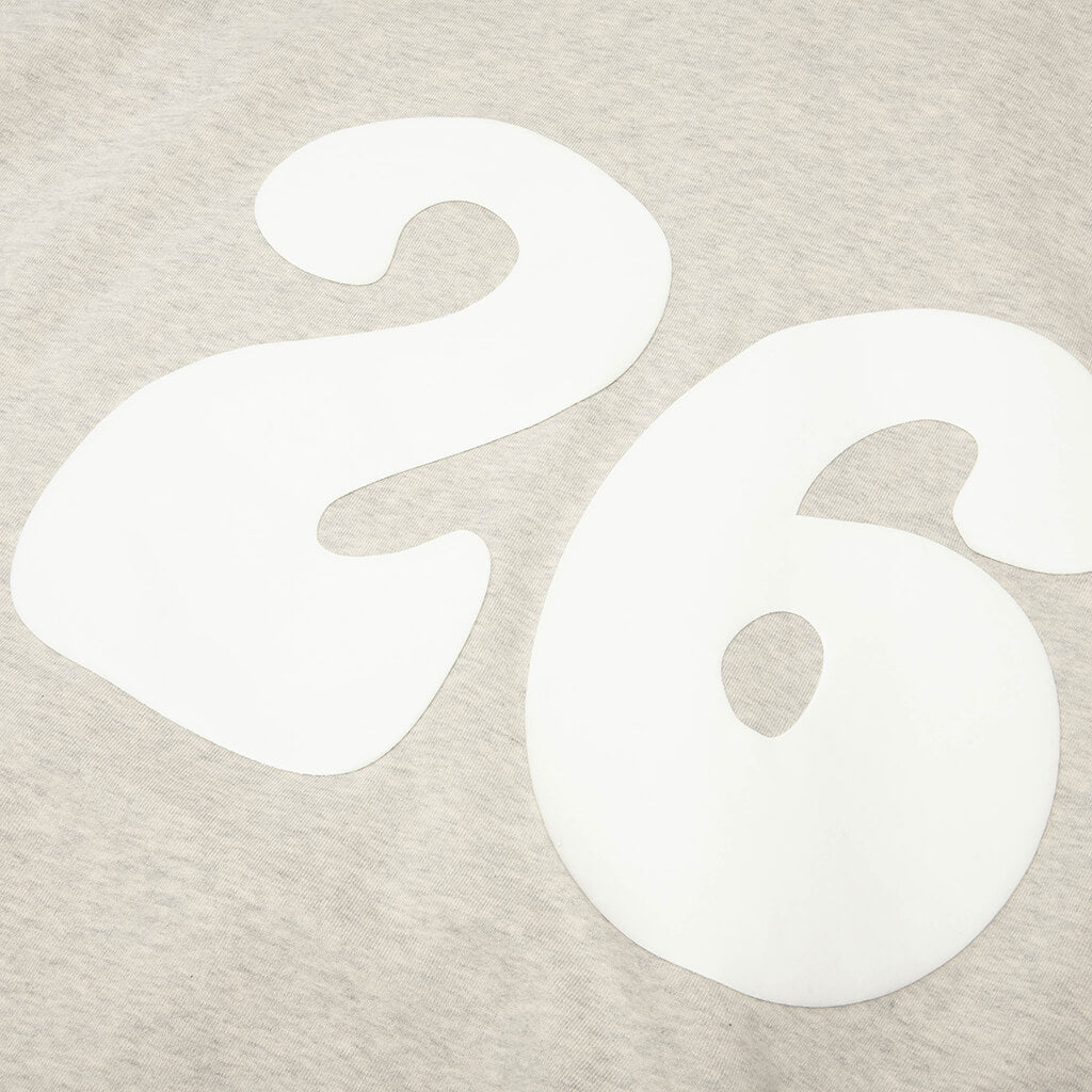 90s Zip-Up Hoodie - Washed Vanilla Heather