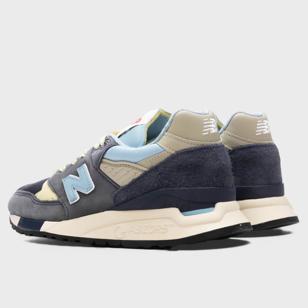 Made in USA 998 - NB Navy/Chrome Blue