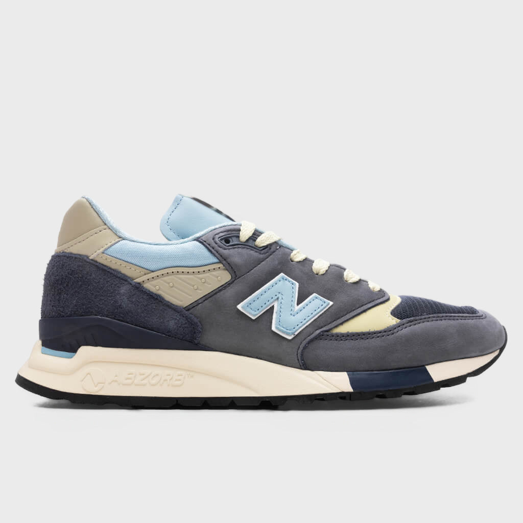 Made in USA 998 - NB Navy/Chrome Blue