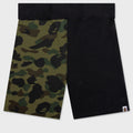 1st Camo Back Shark Sweat Shorts - Green