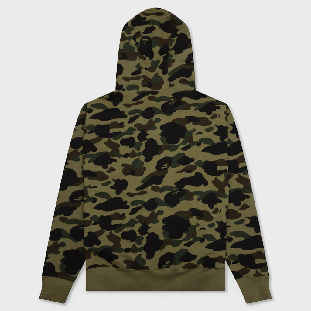 1st Camo Full Zip Hoodie - Green