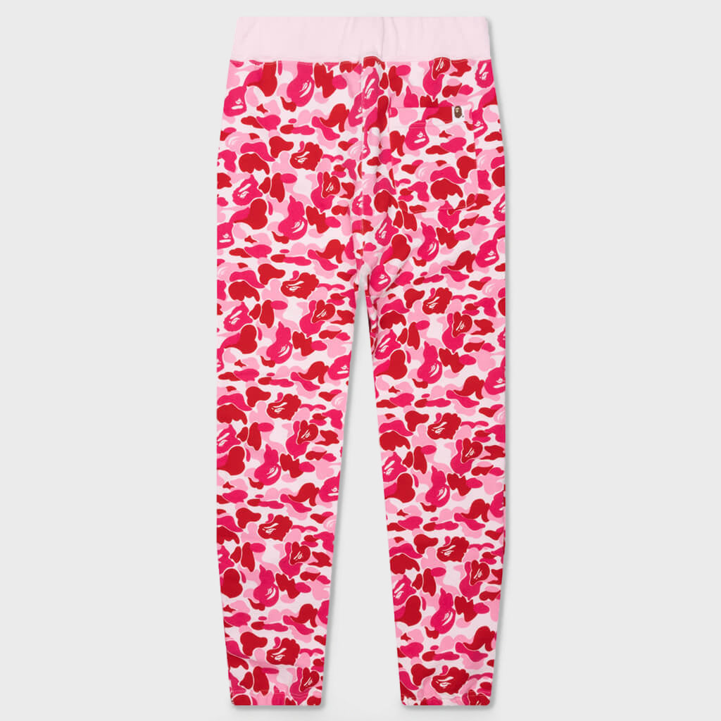 Abc Camo Sweat Pants - Pink